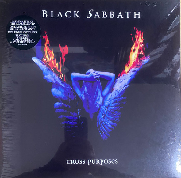 BLACK SABBATH-Cross Purposes (2024 Remaster) (Clear Vinyl)-Vinyl LP-Brand New/Still sealed_LAS12241042