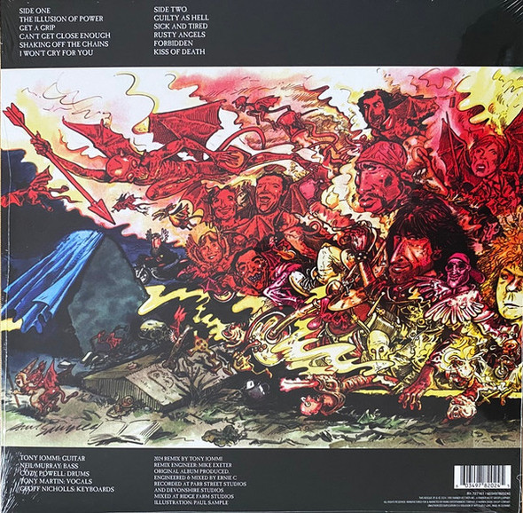 BLACK SABBATH-Forbidden (2024 Tony Iommi Remix) (Clear Vinyl)-Vinyl LP-Brand New/Still sealed_LAS12241043