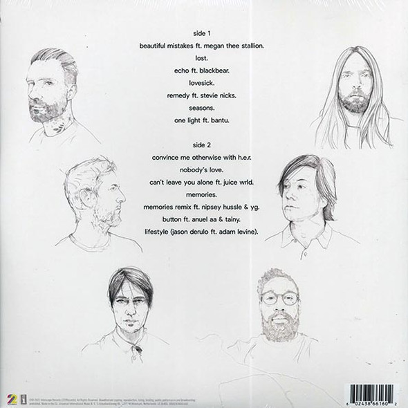 Maroon 5 - Jordi (Colored vinyl (purple)) (Gatefold Jacket) (Includes a booklet)--Vinyl LP-Brand New/Still sealed_MIL202501_132