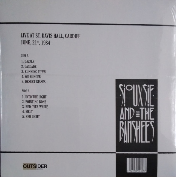 SIOUXSIE AND THE BANSHEES - A Red Light In Cardiff Vol. 1 (Pink Vinyl)--Vinyl LP-Brand New/Still sealed_LAS0225250