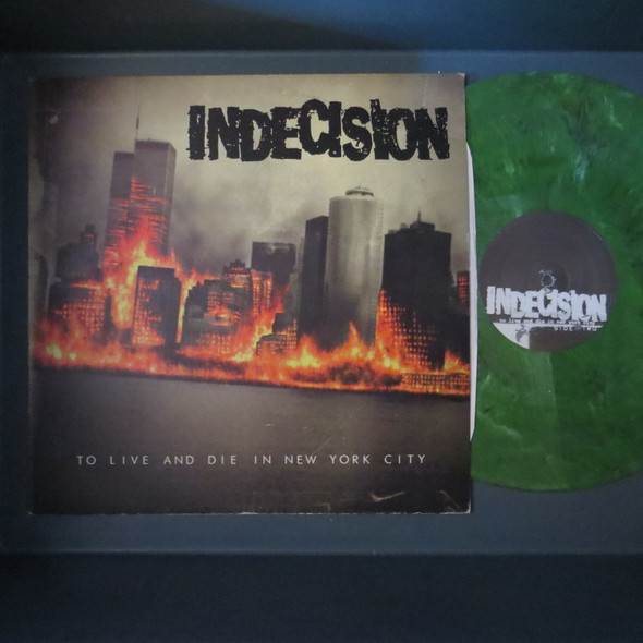 Indecision (2)-To Live And Die In New York City-VINYL LP-USED-SHLP_6243