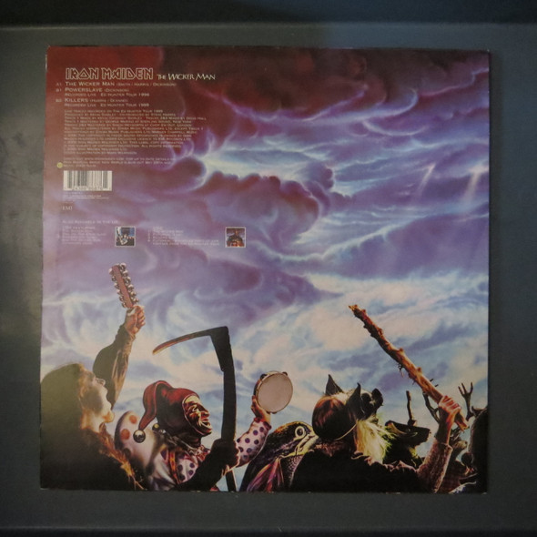 Iron Maiden-The Wicker Man-VINYL LP-USED-SHLP_6244