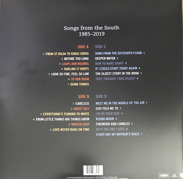 PAUL KELLY-Greatest Hits - Songs From The South 1985-2019-Vinyl LP-Brand new/Still Sealed_AMZ1121152