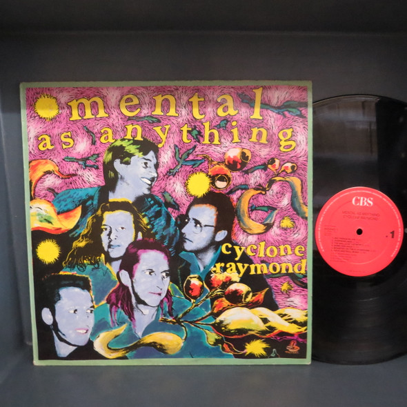 Mental As Anything-Cyclone Raymond-VINYL LP-USED-DILP210125_6435