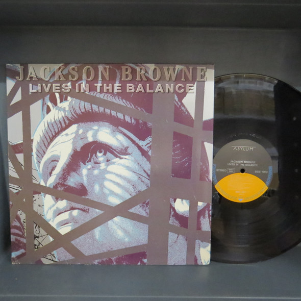 Jackson Browne-Lives In The Balance-VINYL LP-USED-DILP270225_6543