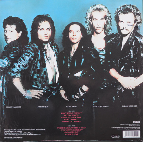 SCORPIONS - Savage Amusement (50th Anniversary Deluxe Edition)--Vinyl LP-Brand New/Still sealed_LAS0325138