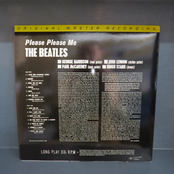 The Beatles-Please Please Me-MFSL-VINYL LP-USED-SHLP270225_6613