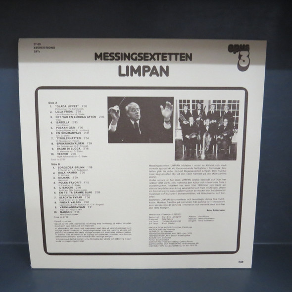 Messingsextetten Limpan-Messingsextetten Limpan-VINYL LP-USED-SHLP270225_6652