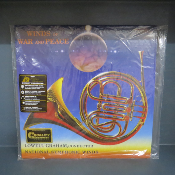 Lowell E. Graham Conducts National Symphonic Winds-Winds Of War And Peace-VINYL LP-USED-SHLP270225_6686