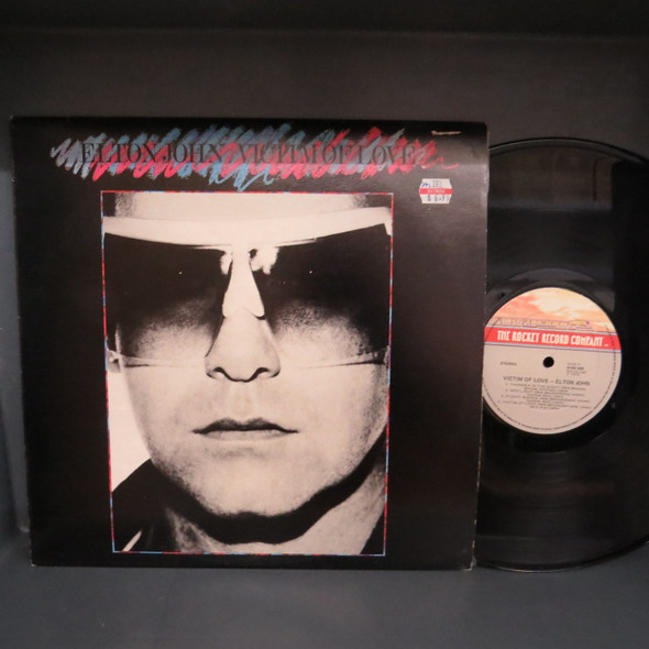 Elton John-Victim Of Love-VINYL LP-USED-SHLP270225_6687