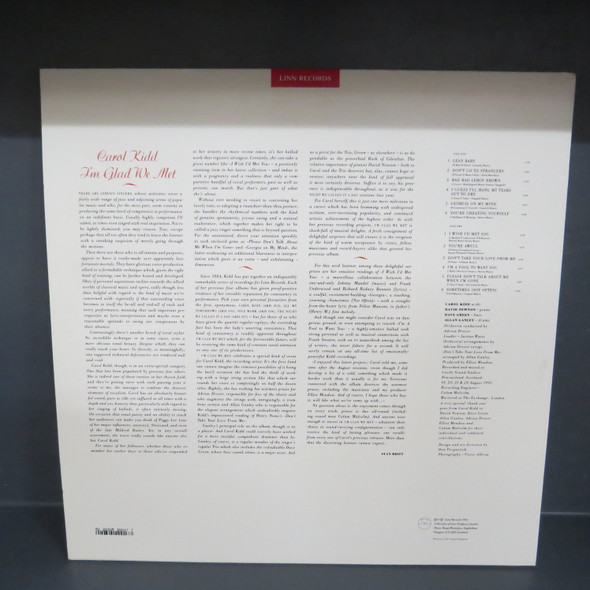 Carol Kidd-I'm Glad We Met-VINYL LP-USED-SHLP270225_6698