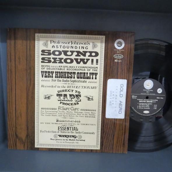 Various-Professor Johnson's Astounding Sound Show-VINYL LP-USED-SHLP270225_6726