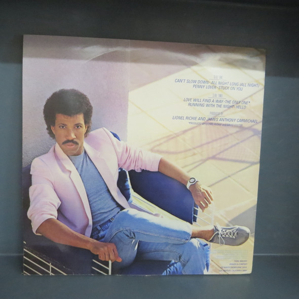 Lionel Richie-Can't Slow Down-VINYL LP-USED-SHLP270225_6753
