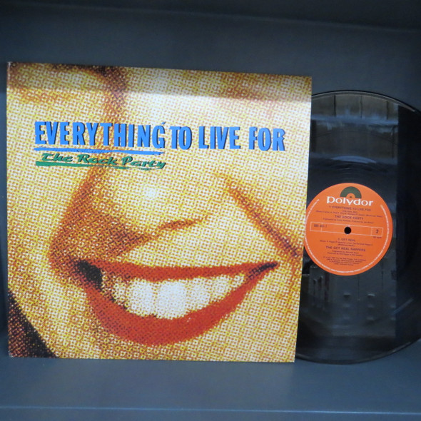 The Rock Party-Everything To Live For-VINYL LP-USED-SHLP270225_6761