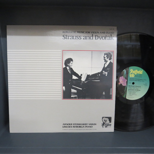 Richard Strauss, Antonín Dvořák / Arnold Steinhardt & Lincoln Mayorga-Romantic Music For Violin And Piano - Strauss And Dvorak-(Sheffield Lab) VINYL LP-USED-SHLP270225_6811
