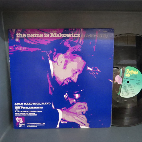 Adam Makowicz-The Name Is Makowicz (Ma-kó-vitch)-(Sheffield Lab) VINYL LP-USED-SHLP270225_6823