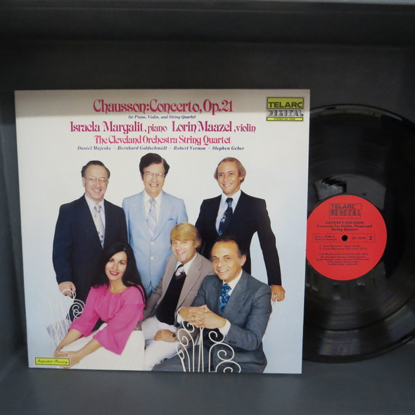 Ernest Chausson --Concerto, Op.21 For Piano, Violin, And String Quartet-VINYL LP-USED-SHLP270225_6835