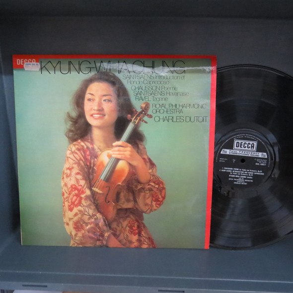 Kyung-Wha Chung-Royal Philharmonic Orchestra Charles Dutoit-VINYL LP-USED-SHLP270225_6839