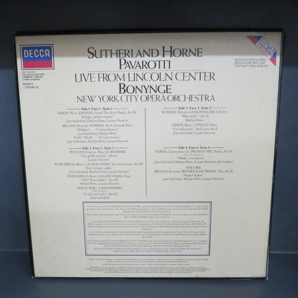 Richard Bonynge-Live From Lincoln Center-VINYL LP-USED-SHLP270225_6850