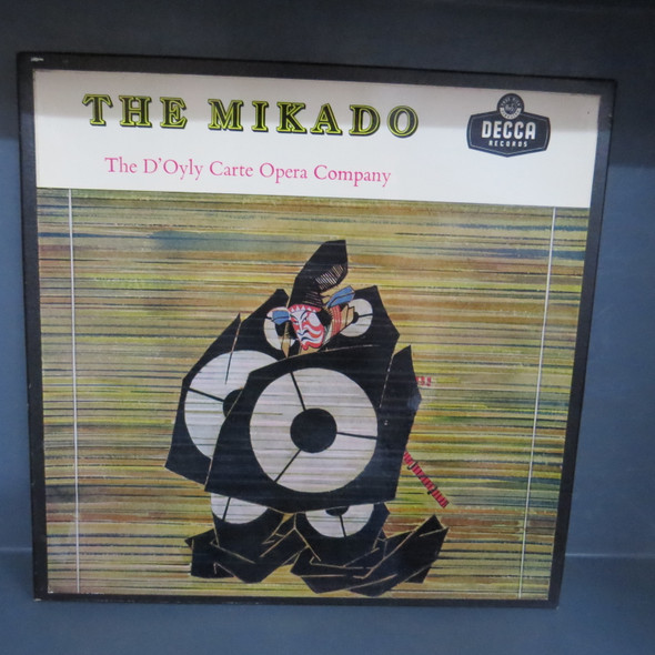 Gilbert & Sullivan - D'Oyly Carte Opera Company-The Mikado-VINYL LP-USED-SHLP270225_6851