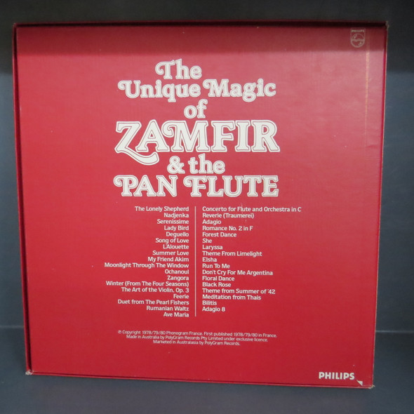 Gheorghe Zamfir-The Unique Magic Of Zamfir & The Pan Flute-VINYL LP-USED-SHLP270225_6857