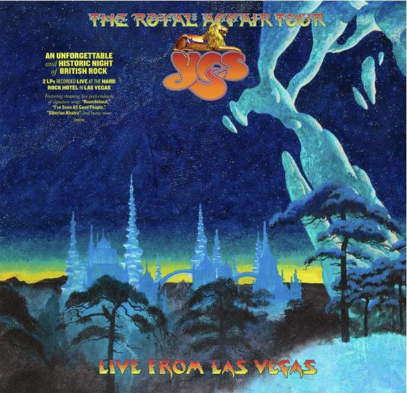 YES - The Royal Affair Tour (Live In Las Vegas)--Vinyl LP-Brand New/Still sealed_LAS0525123