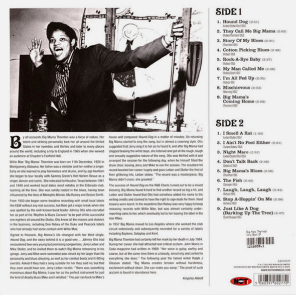 BIG MAMA THORNTON - Very Best Of--Vinyl LP-Brand New/Still sealed_LAS05251000