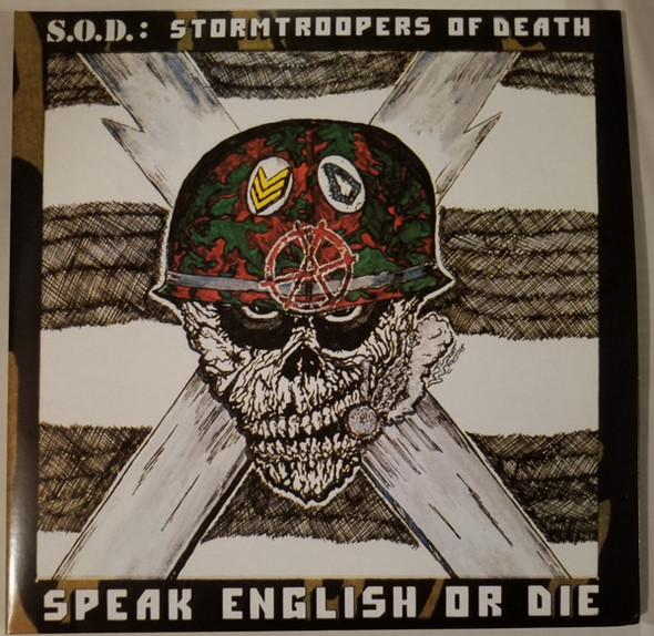 S.O.D. - Speak English Or Die (30th Anniversary Edition)(Grey/black splatter)--Vinyl LP-Brand New/Still sealed_LAS05251000 S.O.D. - Speak English Or Die (30th Anniversary Edition)(Grey/black splatter)--Vinyl LP-Brand New/Still sealed_LAS05251000