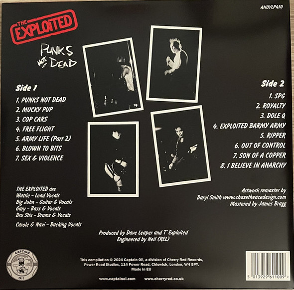 EXPLOITED - Punks Not Dead--Vinyl LP-Brand New/Still sealed_LAS05251000