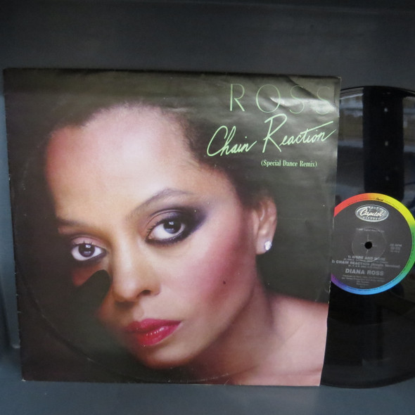 Diana Ross-Chain Reaction-VINYL 12" single-USED-SHLP170425_6893