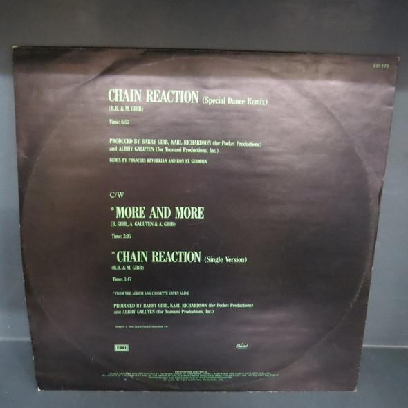 Diana Ross-Chain Reaction-VINYL 12" single-USED-SHLP170425_6893