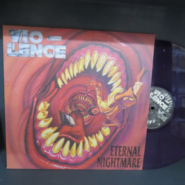 Vio-Lence-Eternal Nightmare (purple vinyl)-VINYL LP-USED-SHLP170425_6929