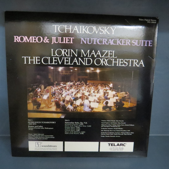 Pyotr Ilyich Tchaikovsky - Lorin Maazel, The Cleveland Orchestra-Romeo & Juliet / Nutcracker Suite-VINYL LP-USED-SHLP170425_6949