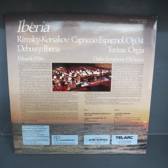 Nikolai Rimsky-Korsakov-Iberia / Capriccio Espagnol, Op.34 / Orgia-VINYL LP-USED-SHLP170425_6959