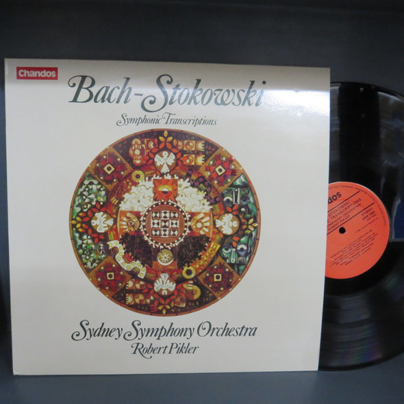 Johann Sebastian Bach - Leopold Stokowski, Sydney Symphony Orchestra, Robert Pikler-Symphonic Transcriptions-VINYL LP-USED-SHLP170425_6968