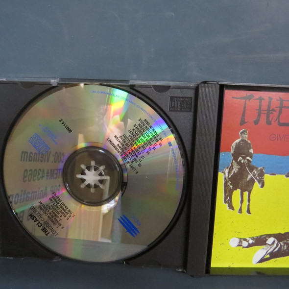 The Clash-London Calling /Give Em Enough Rope (Aussie pressing)-CD-USED-SHLP170425_6986