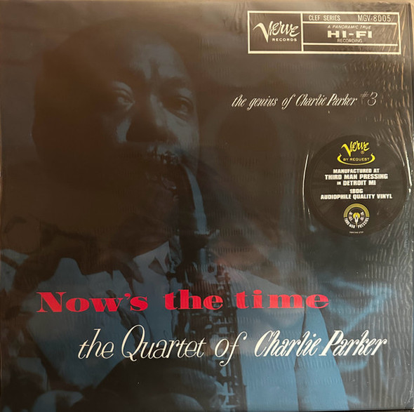 CHARLIE PARKER - Now's The Time: The Genius Of Charlie Parker--Vinyl LP-Brand New/Still sealed_LAS06251027