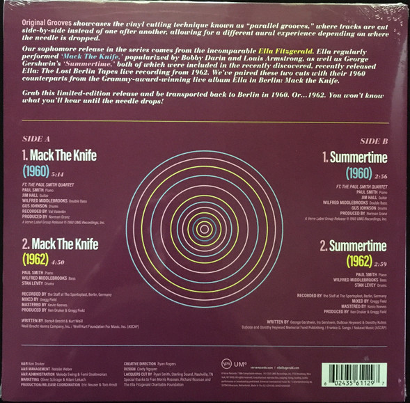 ELLA FITZGERALD - Ella In Berlin--Vinyl LP-Brand New/Still sealed_LAS06251060