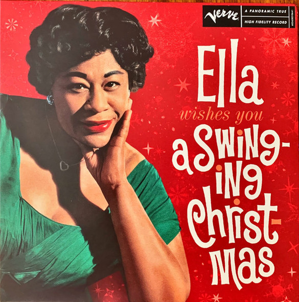 ELLA FITZGERALD - Ella Wishes You A Swinging Christmas (Red Vinyl)--Vinyl LP-Brand New/Still sealed_LAS06251061