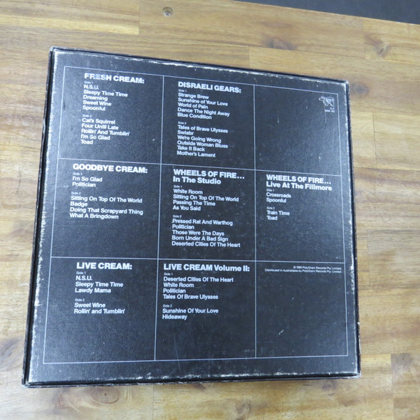 Cream -Creme De La Cream (Aussie 9 LP box set)-VINYL LP-USED-SHLP170425_7029
