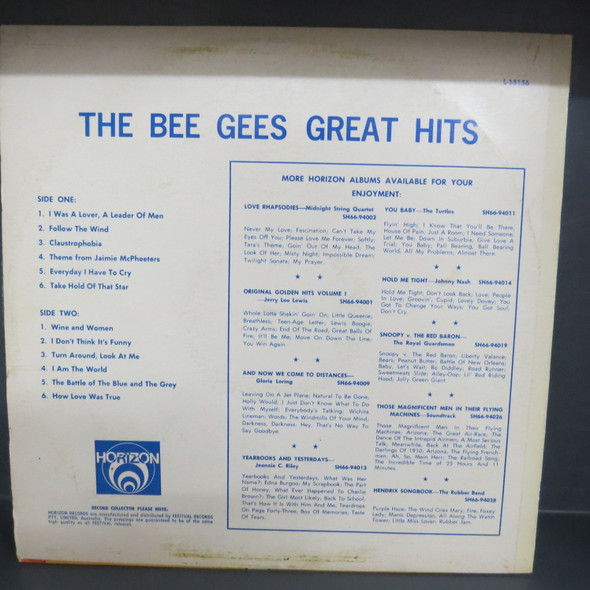 Bee Gees-Great Hits-VINYL LP-USED-SHLP170425_7072