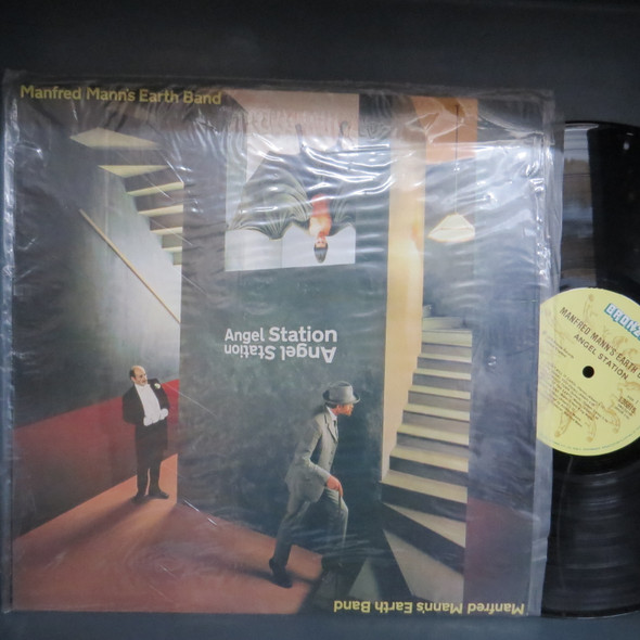 Manfred Mann's Earth Band-Angel Station-VINYL LP-NM condition-USED-SHLP170425_7146