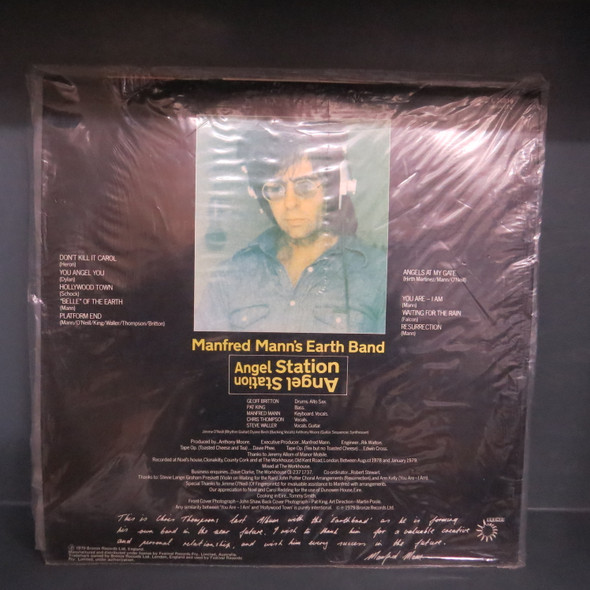 Manfred Mann's Earth Band-Angel Station-VINYL LP-NM condition-USED-SHLP170425_7146