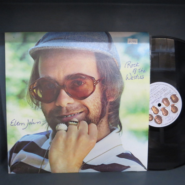 Elton John-Rock Of The Westies-VINYL LP-NM condition-USED-SHLP170425_7182