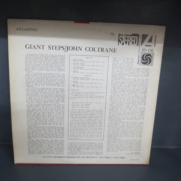 John Coltrane-Giant Steps (1972 US pressing)-VINYL LP-USED-SHLP170425_7261