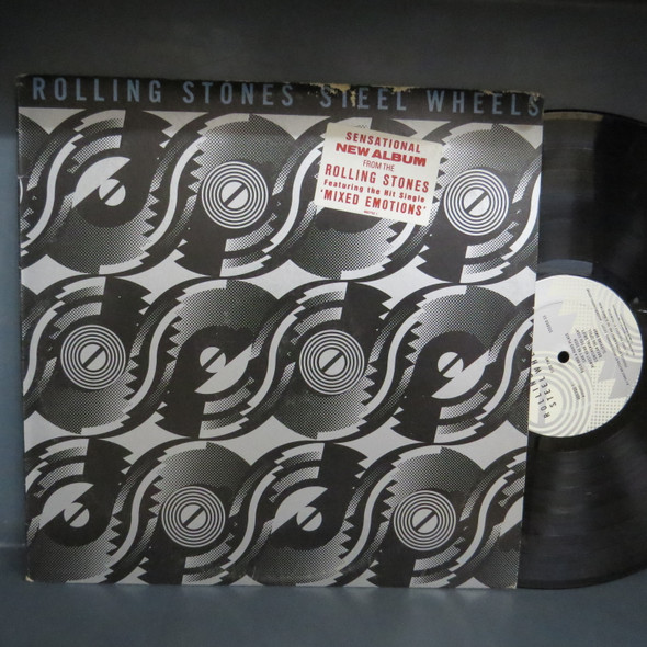 The Rolling Stones-Steel Wheels-VINYL LP-USED-SHLP170425_7264