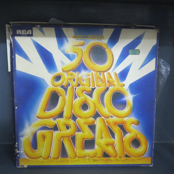 Various-50 Original Disco Greats-VINYL LP-USED-SHLP170425_7284