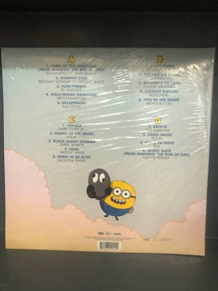 VARIOUS ARTISTS - Minions: The Rise Of Gru (Blue Vinyl) (Indies)--Vinyl LP-Brand New/Still sealed_LAS072510178