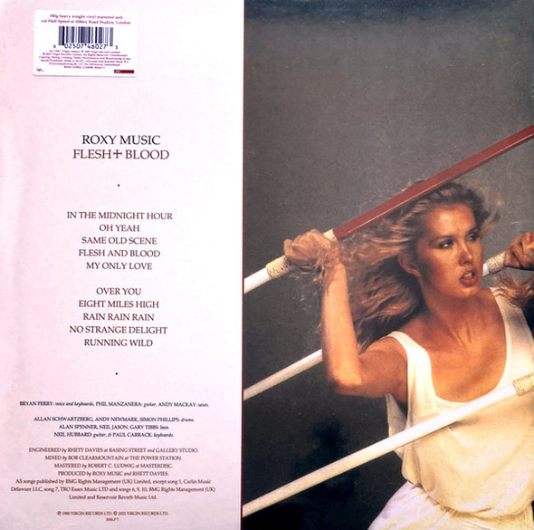 ROXY MUSIC - Flesh And Blood--Vinyl LP-Brand New/Still sealed_LAS072510155