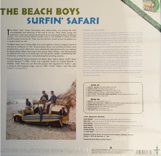BEACH BOYS - Surfin' Safari (LP + 7")--Vinyl LP-Brand New/Still sealed_LAS072510010